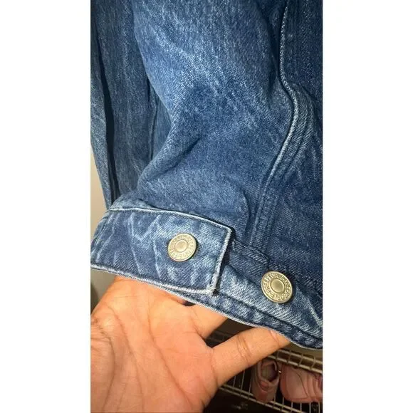 We the Free Jean Jacket Large - Picture 4 of 6